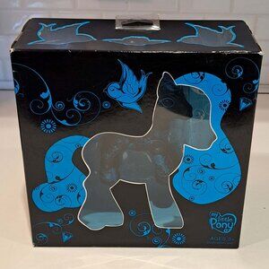 2008 black and blue art pony in original box G3 generation 3